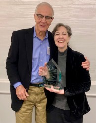 Chancellor Lyle with her husband, former Circuit and Senior Judge Walter C. Kurtz